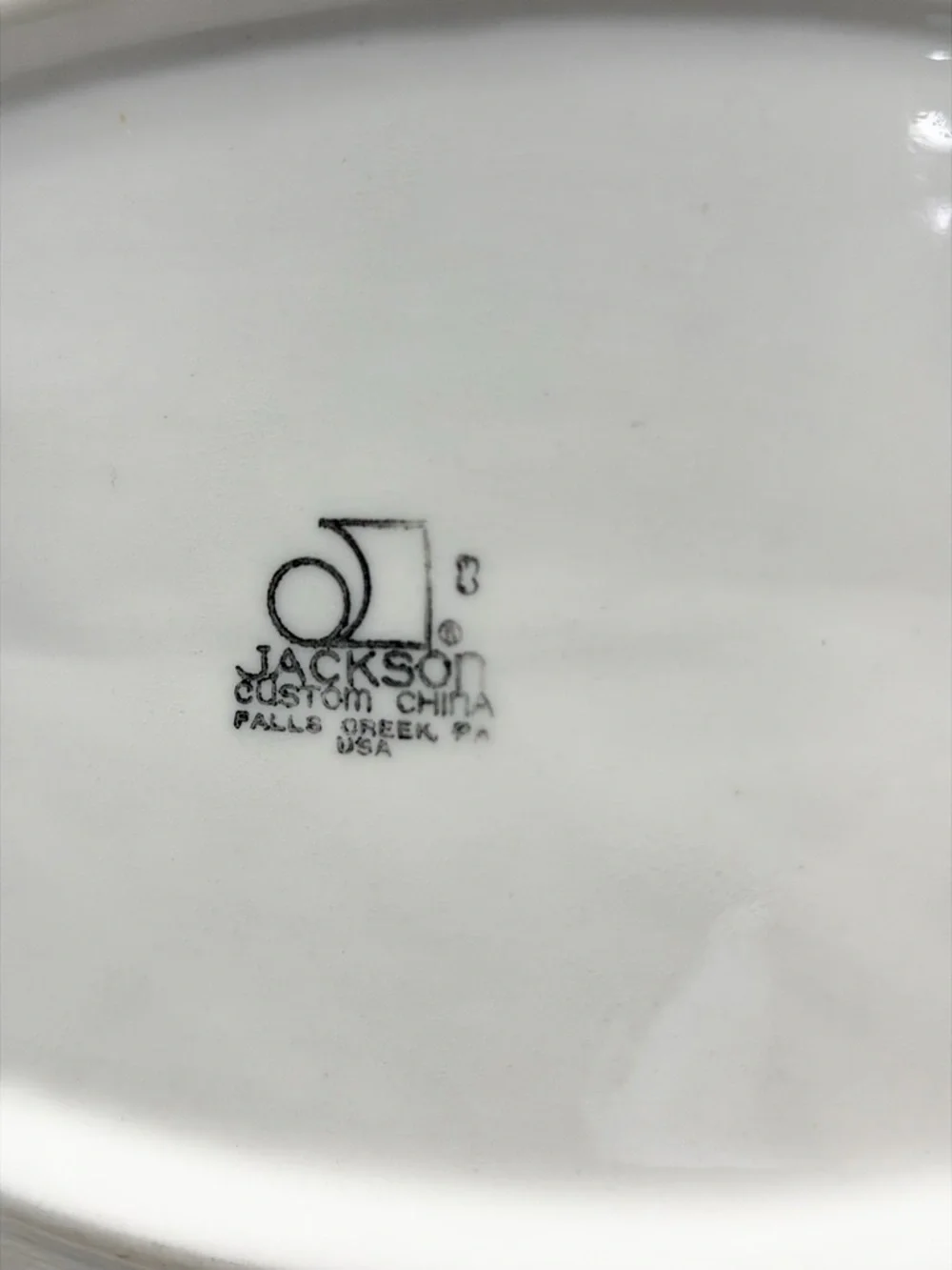 Vintage Jackson China WSSH Steak Platter. Collectible | Ceramic | 11 × 8 | USA